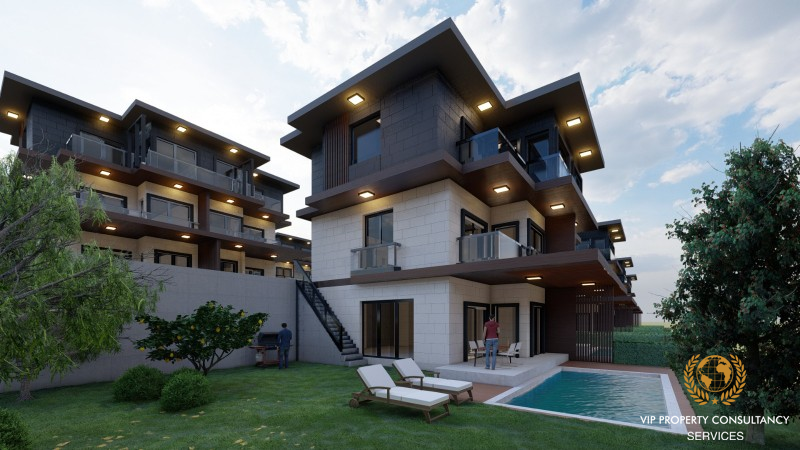 4 Bedroom Villas for sale with private pool in Izmir Seferihisar