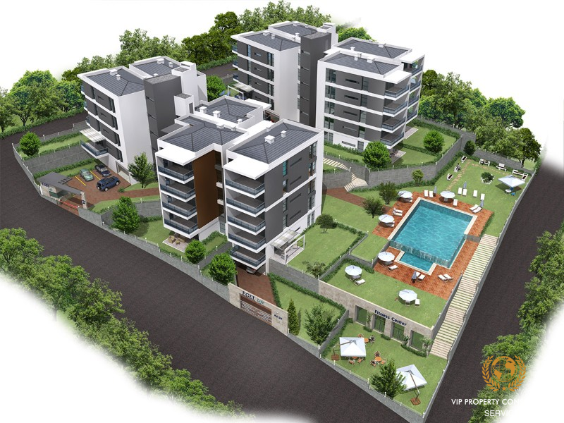 Seaview off plan apartment for sale in Kusadasi Centrum